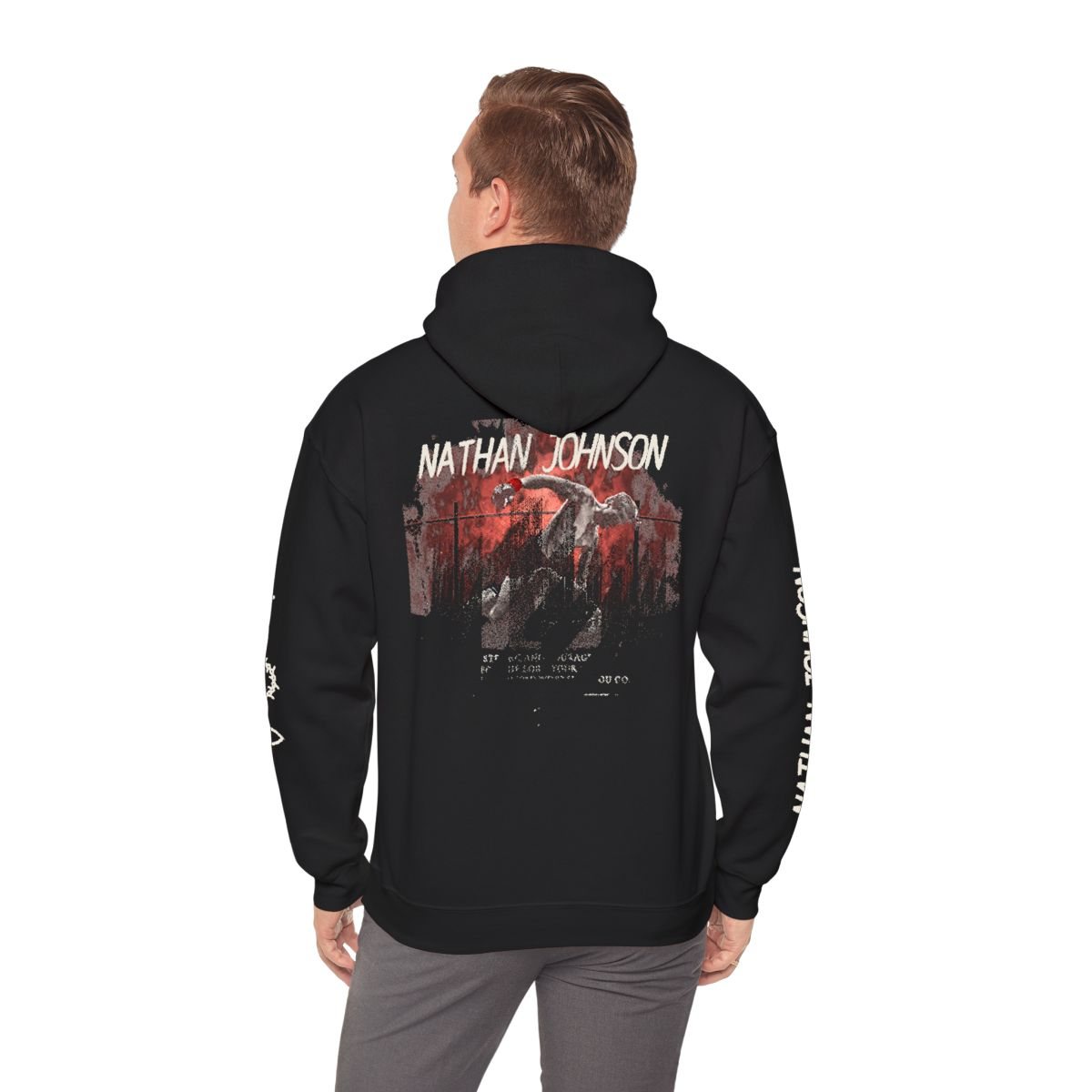 Champion Hoodie, detail (mockup)